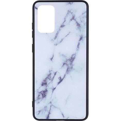Coque rigide pour Samsung Galaxy A71 - Motif marbre blanc - Étui de protection (1/4)