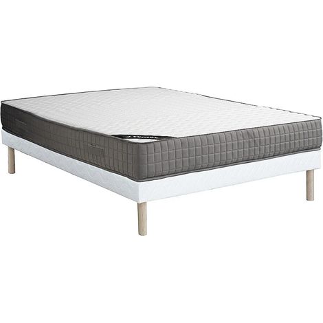 Set 140x190cm rete giroletto + materasso schiuma e accoglienza memory foam 11 zone sp. 22cm - DANEVO di YSMÉE (1/5)