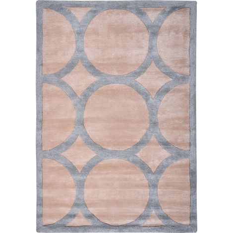 Rug MALAN Light Brown 160 x 230 cm Viscose (1/5)