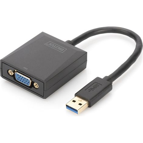 Digitus DA 70840 Adaptador gráfico USB negro 1920x1080
