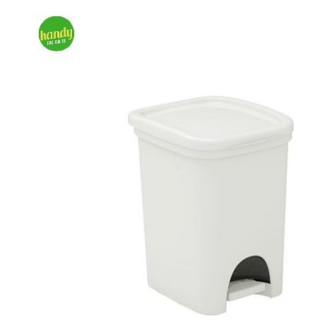 Bidone Pattumiera a pedale colors 6 litri bianco belli&forti