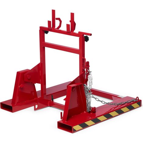 RR Industrietechnik Mülltonnenwender RAL 3000 feuerrot