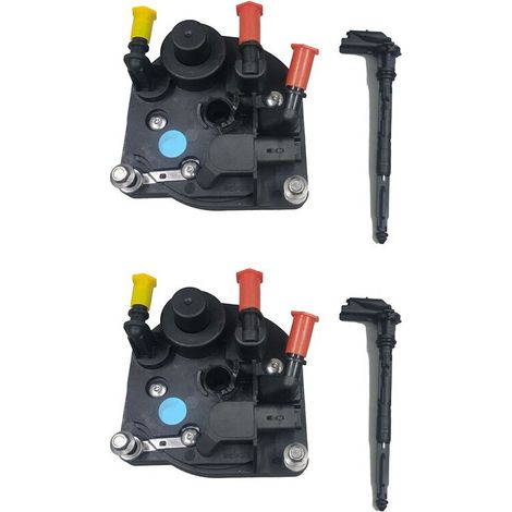 2X 9809757980 Testa filtro carburante con tubo centrale 9672320980 per Berlingo C3 C4 C5 207 208 308 3008 2008-2015 (1/2)