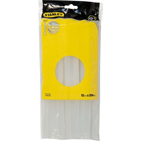 STANLEY STHT1-70432 Barras traslúcida 24unidades por bolsa 12mm x 254mm  STANLEY STHT1-70432 (1/4)