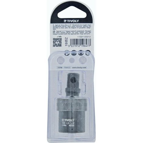 Tivoly • Cardano Ammortizzatore F1/2" • Per Vite Esagonale Maschio
