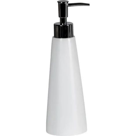 Showerdrape Alto White Liquid Soap Dispenser (1/3)