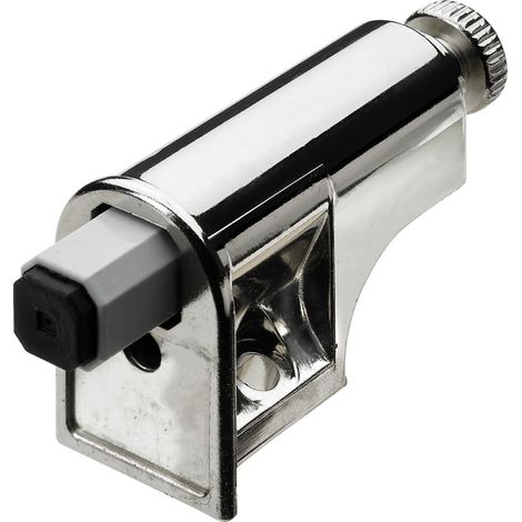 Hettich Anschlag-Türdämpfer zum Anschrauben 60 x 19 x 30 mm aluminium-optik Möbelbeschlag (1/2)