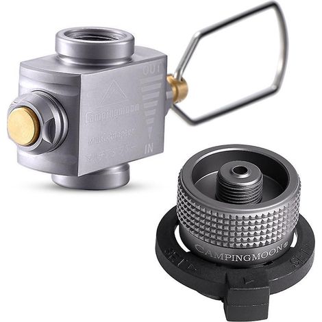 Ventiladapter für Gaskonverter, Nachfüllen von Flachtanks, Campinggasadapter.