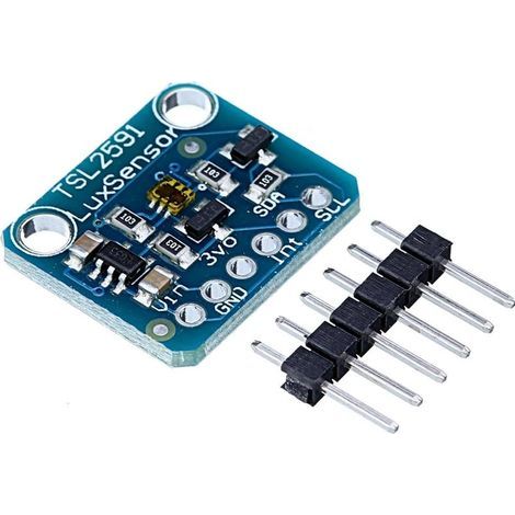 Stück Lichtsensormodul, I2C-Schnittstelle, hoher Dynamikbereich, 3,3 V–5 V Spannung, für AVR STM32 (1/5)