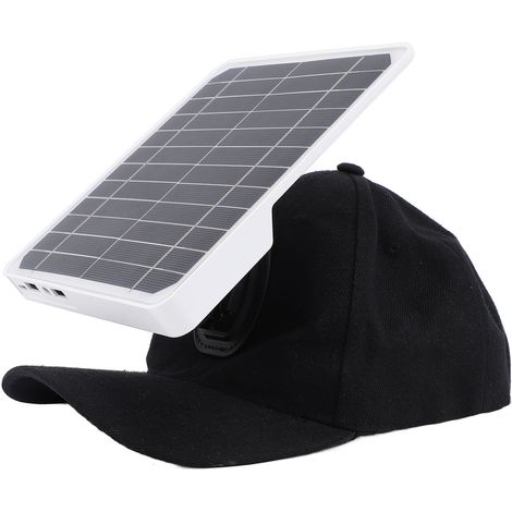 Panneau solaire 20 W avec chapeau, deux ports USB, charge rapide PD, régulateur de tension 5 V pour le camping et la randonnée. (1/5)