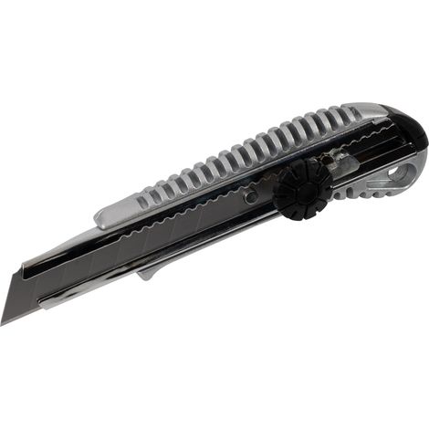 Cuchillo con hoja desmontable, retorcida Cuchillo con hoja desmontable, retorcida 18 mm /