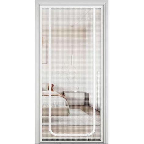 Rideau de salon en maille renforcée avec fermeture éclair, sans danger pour les animaux domestiques, 70 x 200 cm (1/5)