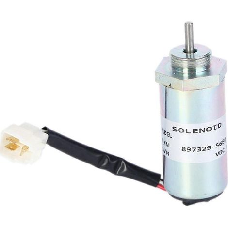 Magnetventil für Flammenabschaltung von Baggern, 12 V, passend für Kobe Hitachi 70 75--