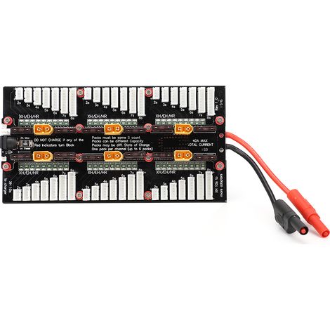 Carte de charge 40A PL8 PL6 MPA pour batteries 2S à 8S, chargeur noir (1/5)