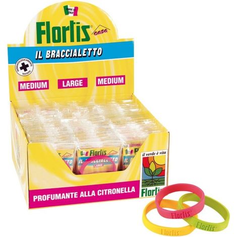 Pulsera antimosquitos Flortis 1 pz