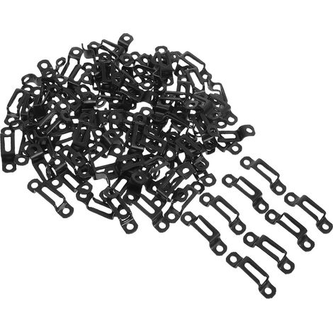TOYANDONA Lot de 100 plaques fixation pour verrous sécurité (1/5)