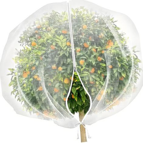 Filet anti-insectes de jardin de couverture de plante de-2x2,4m (1/2)