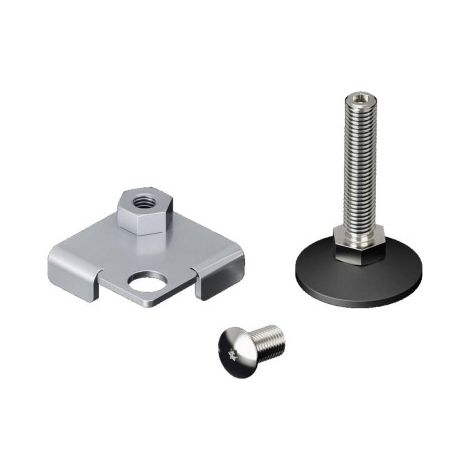 RITTAL 5301326 19 POUCES PIED DE NIVELLEMENT POUR ARMOIRE ÉLECTRIQUE (1/4)