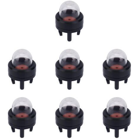 7pcs Pompe à Poire d'Amorçage 188-512-1 pour Petits Moteurs, Poires d'Amorçage pour Carburateur Tronçonneuse WT-23A Poulan Echo Ryobi Homelite Souffleur de Débroussailleuse Bolens (1/5)