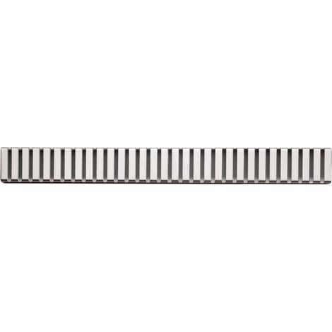 Alcadrain Duschrost LINE für Duschrinnen, Edelstahl-Matt 1450 mm (1/3)