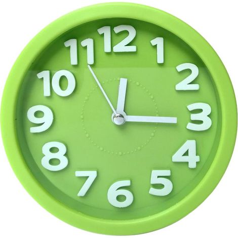 Réveil analogique silencieux, pour chambre, nuit, chambre d'enfant et bureau (1/5)