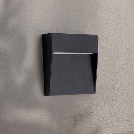 IluminaShop - Baliza de Superficie LED Plum Black 3W IP54 3000+4000+6000 (1/5)