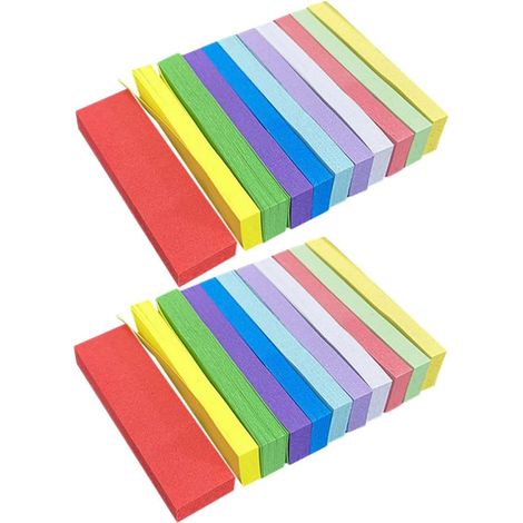 1100 Étiquettes Autocollantes Colorées en Papier Repositionnables pour Livres et Cahiers, Onglets Marque-pages Pratiques pour Étude et Prise de Notes (1/5)