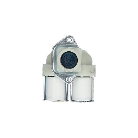 Électrovanne compatible avec Gorenje 112595 2 voies 180° 12 mm de diamètre pour machine à laver