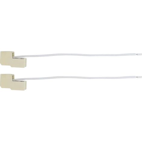 Lot de 2 douilles de lampe R7s en céramique pour tige halogène, douille de lampe (1/5)
