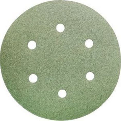 Disco Abrasivo Velcro Pein150Mm K 60 6 Fori Messaggi (A 100)
