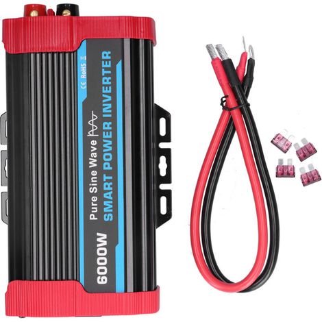 6000W Peak 12V to 110V-120V Pure Sine Wave Inverter for Universal Automotive Use (1/5)