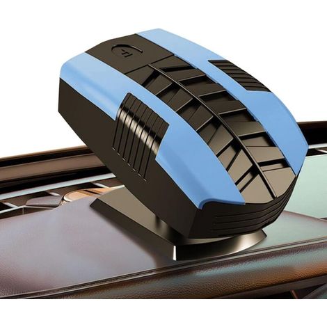 Générique Chauffage Voiture,Dégivreur de Pare-Brise Dégivrage Électrique Portable 360° Rotatif pour Véhicule Auto Voiture Caravane Pare-Brise Temps Froid (1/5)