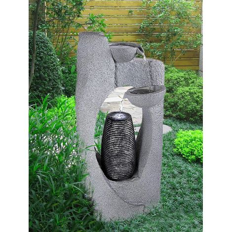 Fontaine Pot Jeux d'eau pour extérieur + intérieur Fontaine de jardin Fontaine d'intérieur 16002 (1/3)