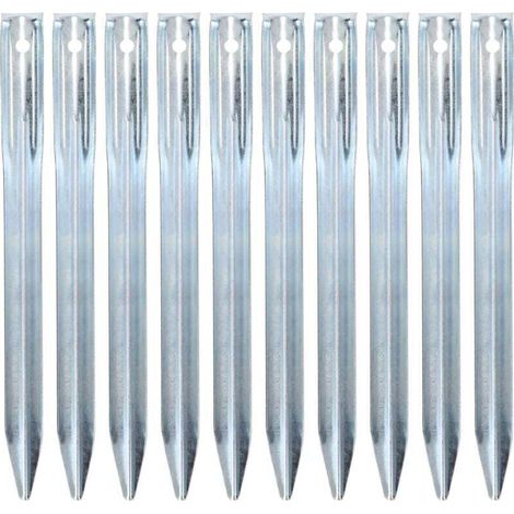 Piquet cornière 24 cm 10 pcs (1/4)