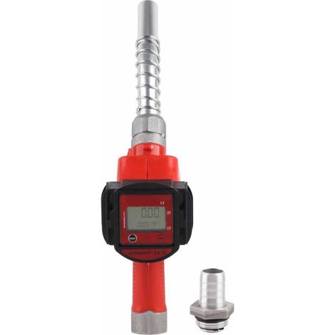 Pistolet de ravitaillement numérique pour carburant (diesel, kérosène, essence) avec débitmètre (1/5)