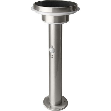 OSRAM Applique extérieure LED solaire ENDURA Style en acier inoxydable, capteur de mouvement et de lumière, 3 modes, IP44, design élégant pour terrasse et jardin (1/5)