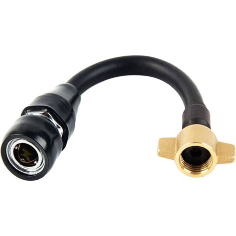 Conector del tanque de aire del camión, conexión de la manguera de entrada, soplador, remolque de polvo (1/4)