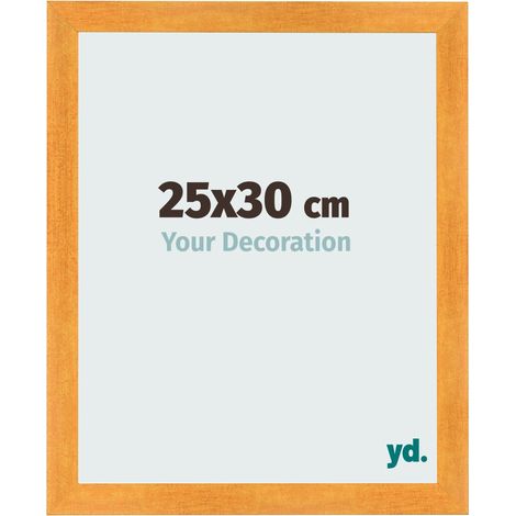 yd. - Cadre photo 25x30 - Orange - MDF - Pisa (1/5)