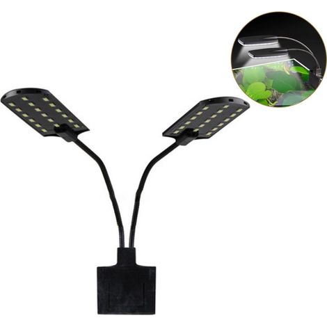 Lampe LED double pour aquarium KLB (1/5)