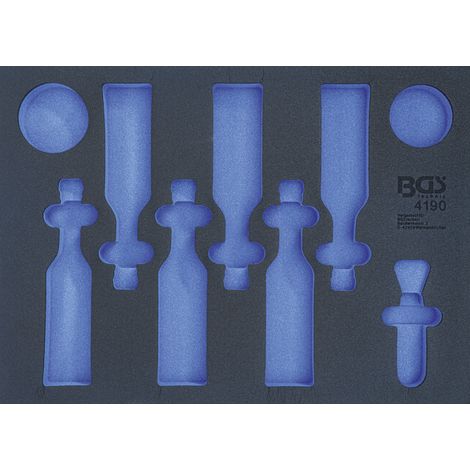 BGS Garniture pour servante d'atelier 3/3 vide pour bière / chips / cacahuètes et décapsuleur - 4190-1 (1/4)