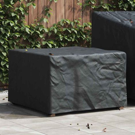 Funda para muebles de exterior Negro 82 x 82 x 50 cm Tela 210D (1/5)