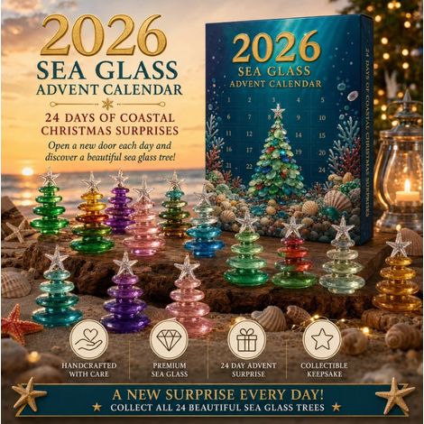 2026 Christmas Tree Advent Calendar - Glass Tree Advent Blind Box - Type C -