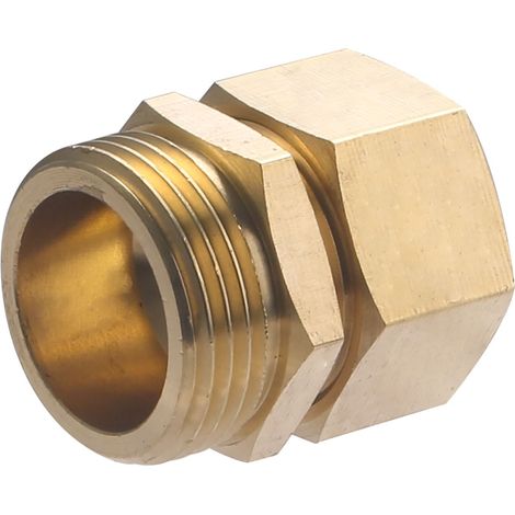 Racor Macho Bicónico QUICK PLOMBERIE - Ø22 Macho 1'