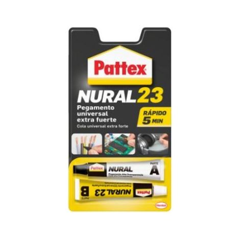 FPLUS nural 23 tubo medio 22 ml. , Pegamento ra´pido y extra fuerte, de uso universal

Caracteristicas del producto:
Tiempo de mezcla: se dispone de 2 minutos para mezclar y aplica