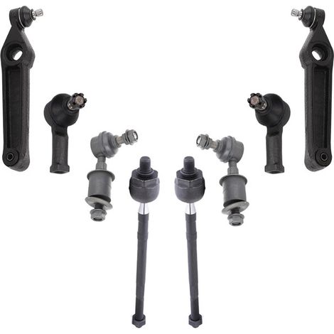KIT BRACCIO OSCILLANTE 8 PEZZI COMPATIBILE CON SUBARU JUSTY III (G3X) 1.3 AWD (G3X413) / Kit Sospensione Completo OE/OEM / Bracci Oscillanti + Testine Sterzo / Sostituzione Diretta OEM