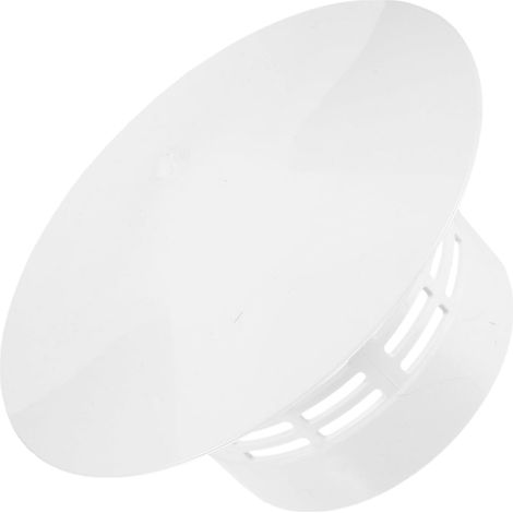 Capuchon Ventilation Pvc Étanche pour Cheminée Couvercle Pluie Anti-vent et Neige Protection pour Sortie Toit (1/5)
