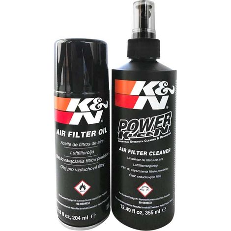 KIT DE NETTOYAGE POUR FILTRE K&N - AÉROSOL (INTERDIT PAR AVION)
