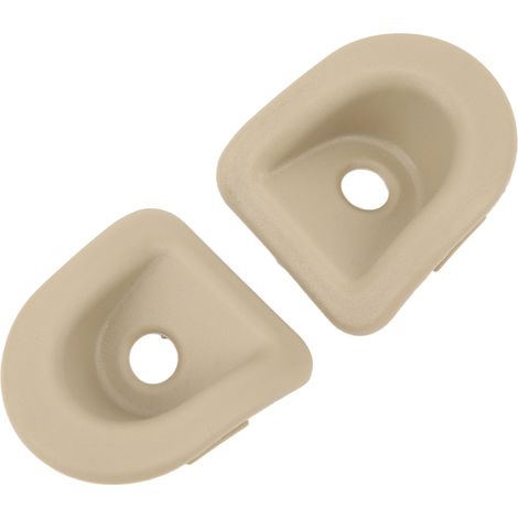 Lot de 2 œillets de bouton de verrouillage de porte 7R3Z 63220A51, garniture de porte conducteur gauche (AC), remplacement pour Ford Mustang 2006-2014, beige (1/5)