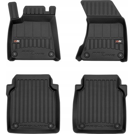 ALFOMBRAS Y FELPUDOS DE GOMA AUDI A8 D4 LARGO 2009-2017 - 3D TROUGH (1/5)