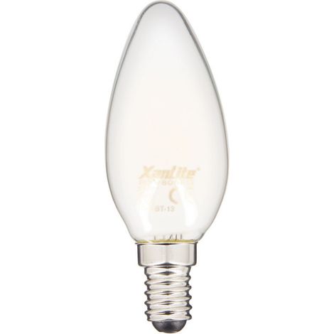 Ampoule LED Filament B35, culot E14, 6,5W cons. (60W eq.), 4000K Blanc Neutre